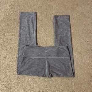 20” Lululemon Crop Grey Leggings